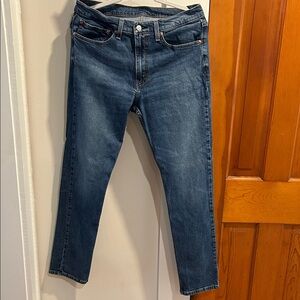 Levi's Dark Blue Straight Jeans